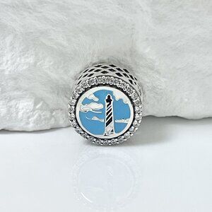 Pandora North Carolina Exclusive Bead Charm S925 Silver Charm